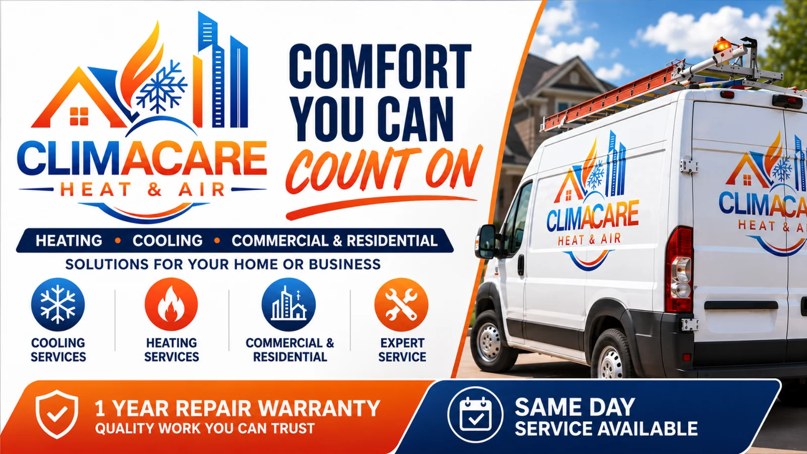 CLIMACARE HEAT & AIR