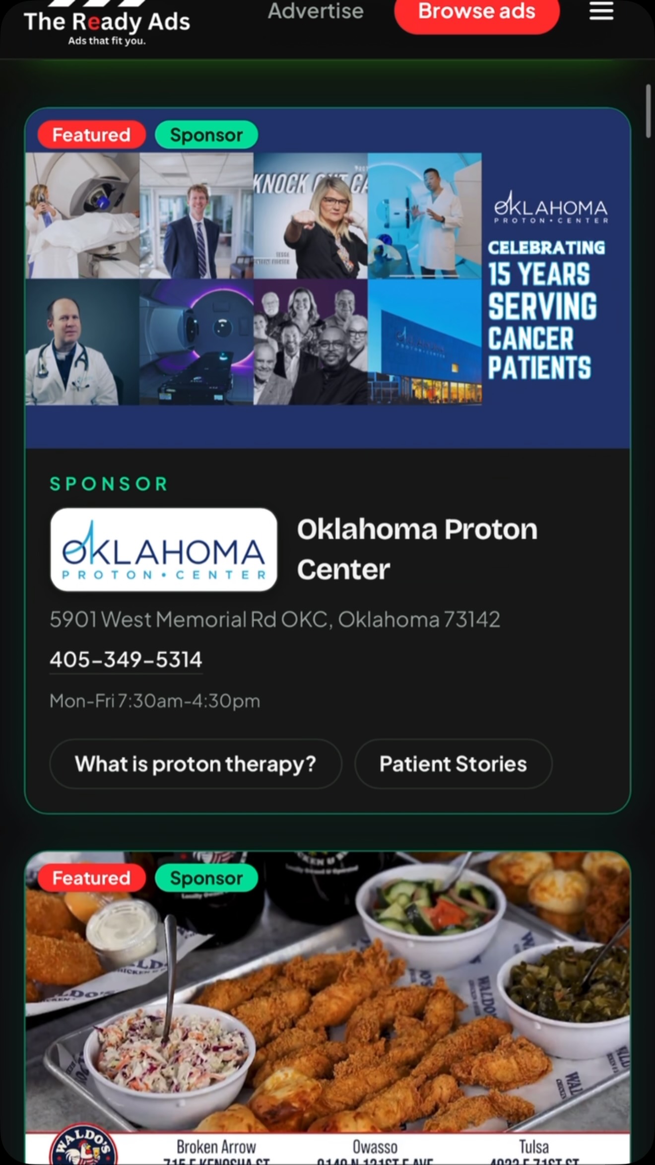 The Ready Ads is a one stop shop when looking for local businesses. It’s easy, it’s pretty, it’s private, it’s all encom